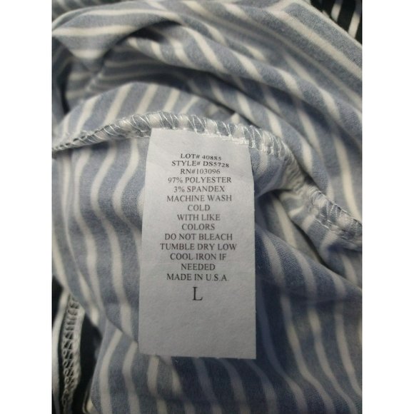 Cute Midi Striped Bodycon Dress with open back, super soft and Stretchy - Picture 9 of 10